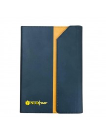 Çift Renk Termo Deri Kapaklı Tarihsiz Defter